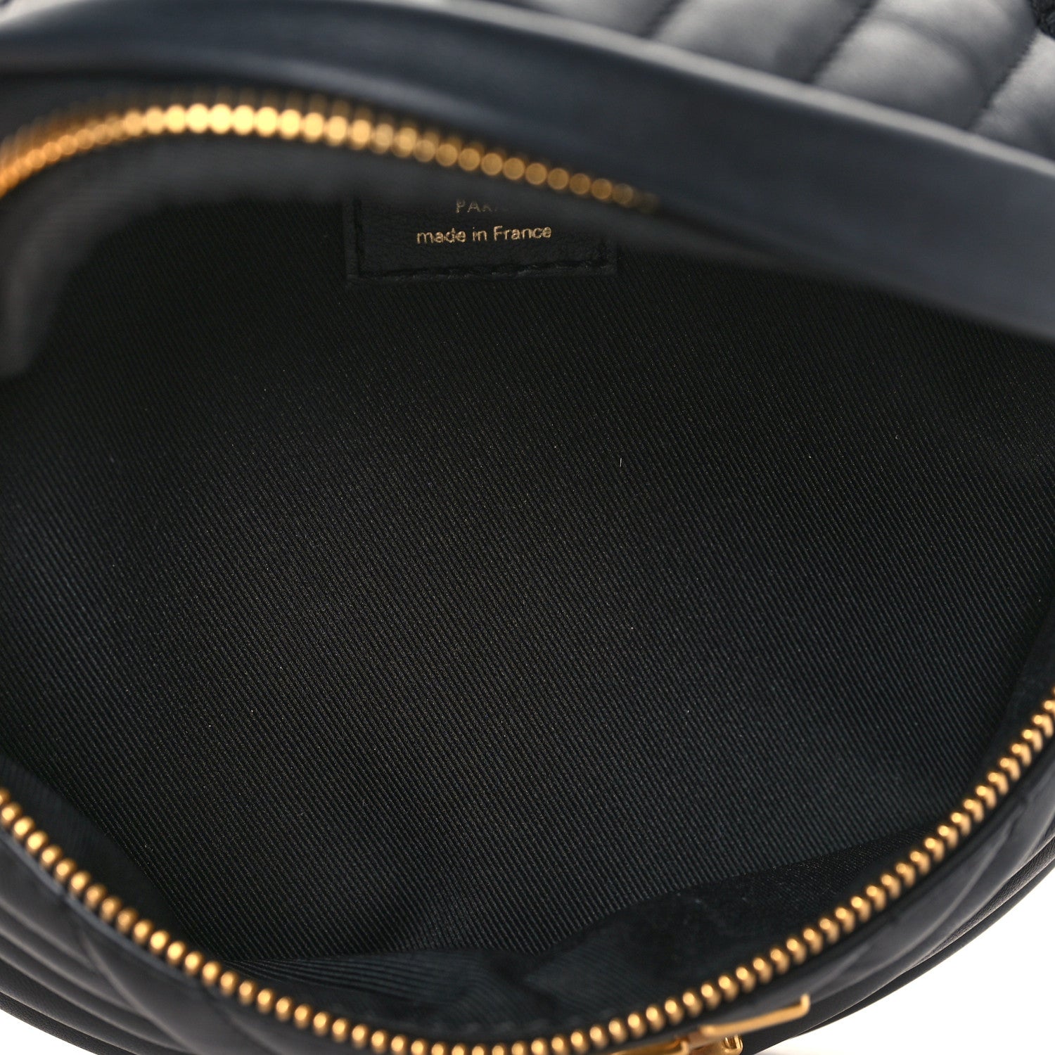 Louis Vuitton Calfskin Quilted New Wave Bumbag Black 5 of 8