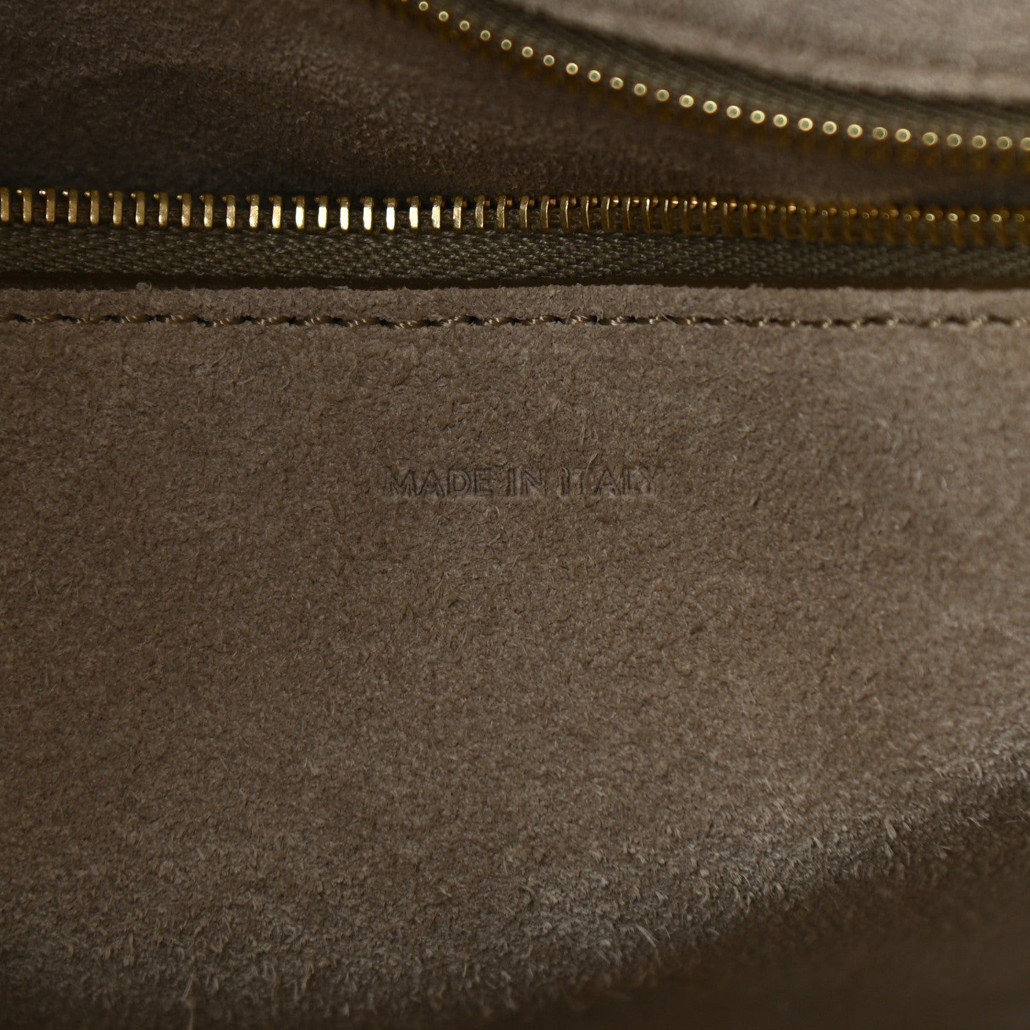 Celine Soft Grained Calfskin Sangle Bucket Bag Taupe 7 of 10