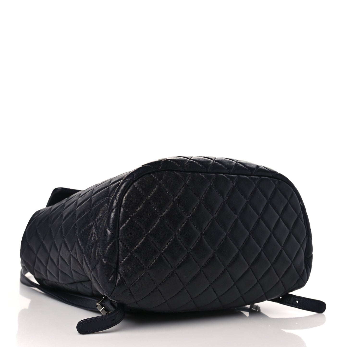 Lambskin Quilted Large Urban Spirit Backpack Navy