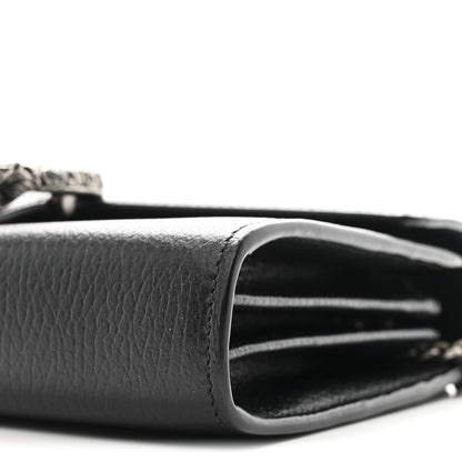 Gucci Calfskin Mini Dionysus Chain Wallet Black 12 of 12