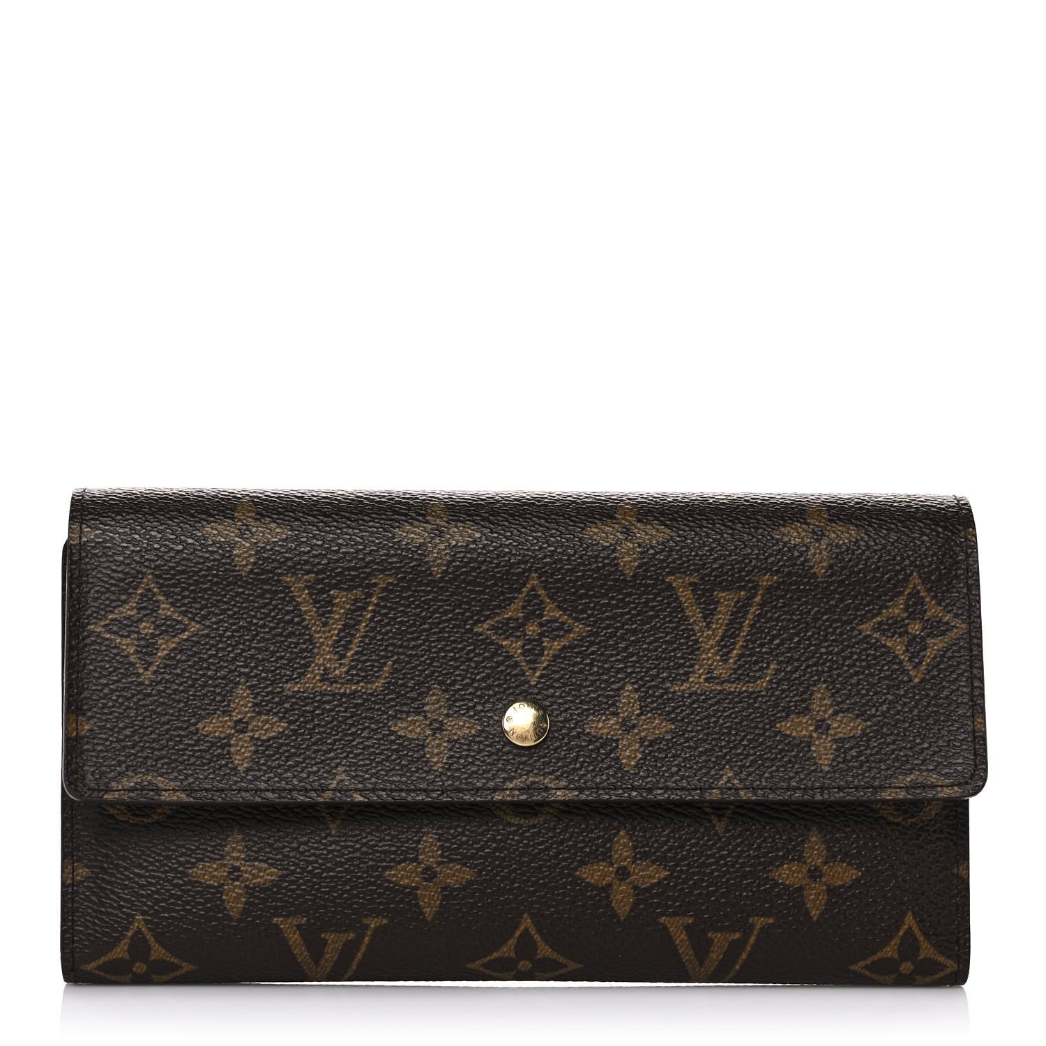 Louis Vuitton Monogram Porte Tresor International Wallet 1 of 9