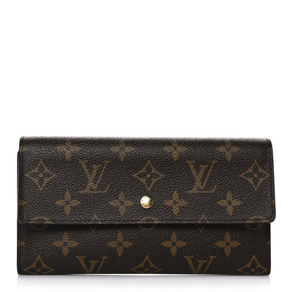 Louis Vuitton Monogram Porte Tresor International Wallet 1 of 9
