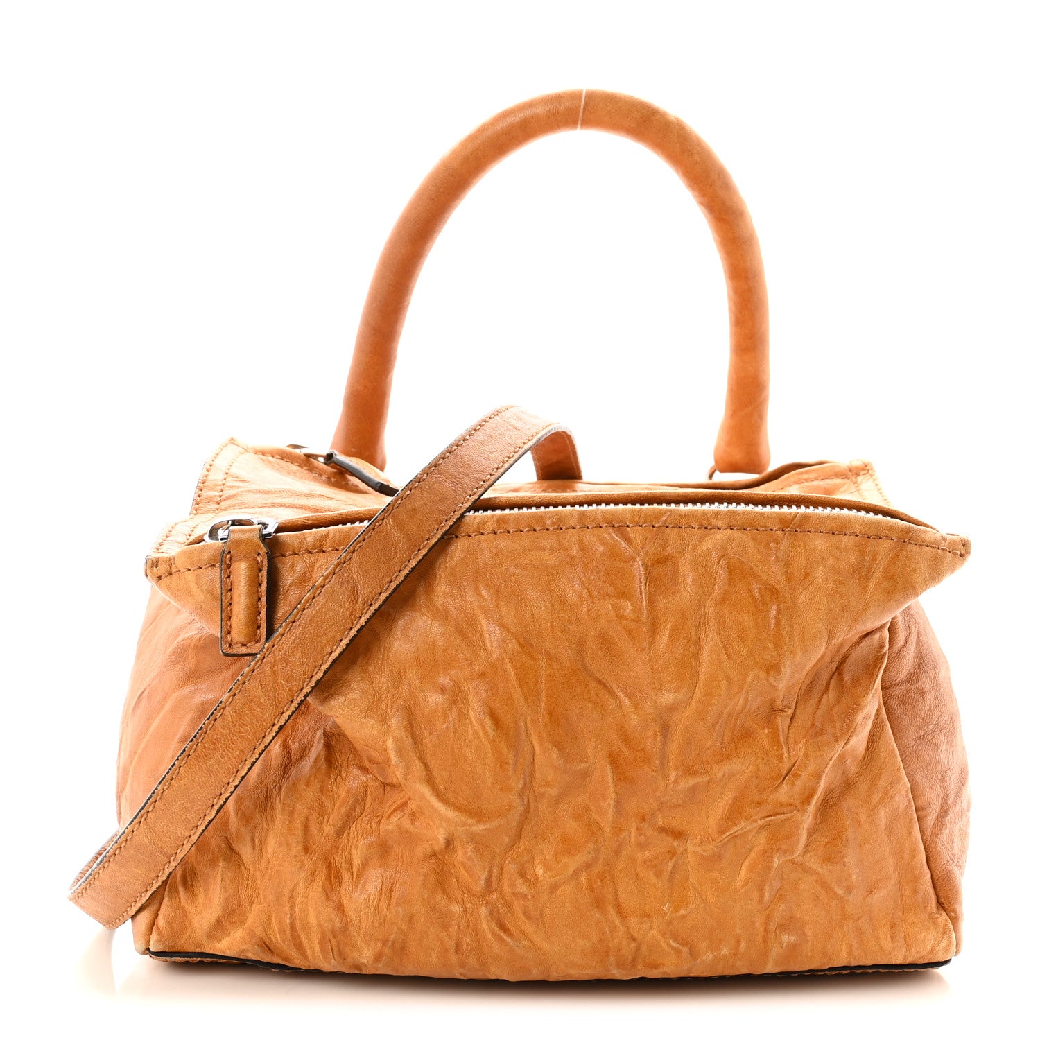 Givenchy Tumbled Sheepskin Small Pandora Mustard 1914499