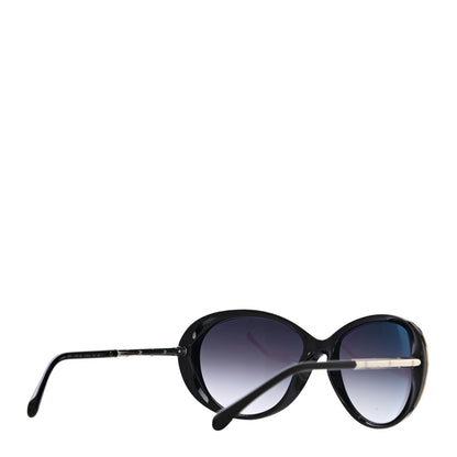 Chanel Acetate Butterfly CC Sunglasses 6037 Black 3 of 7