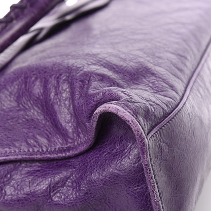Balenciaga Agneau Classic Hardware City Dark Violet 12 of 14