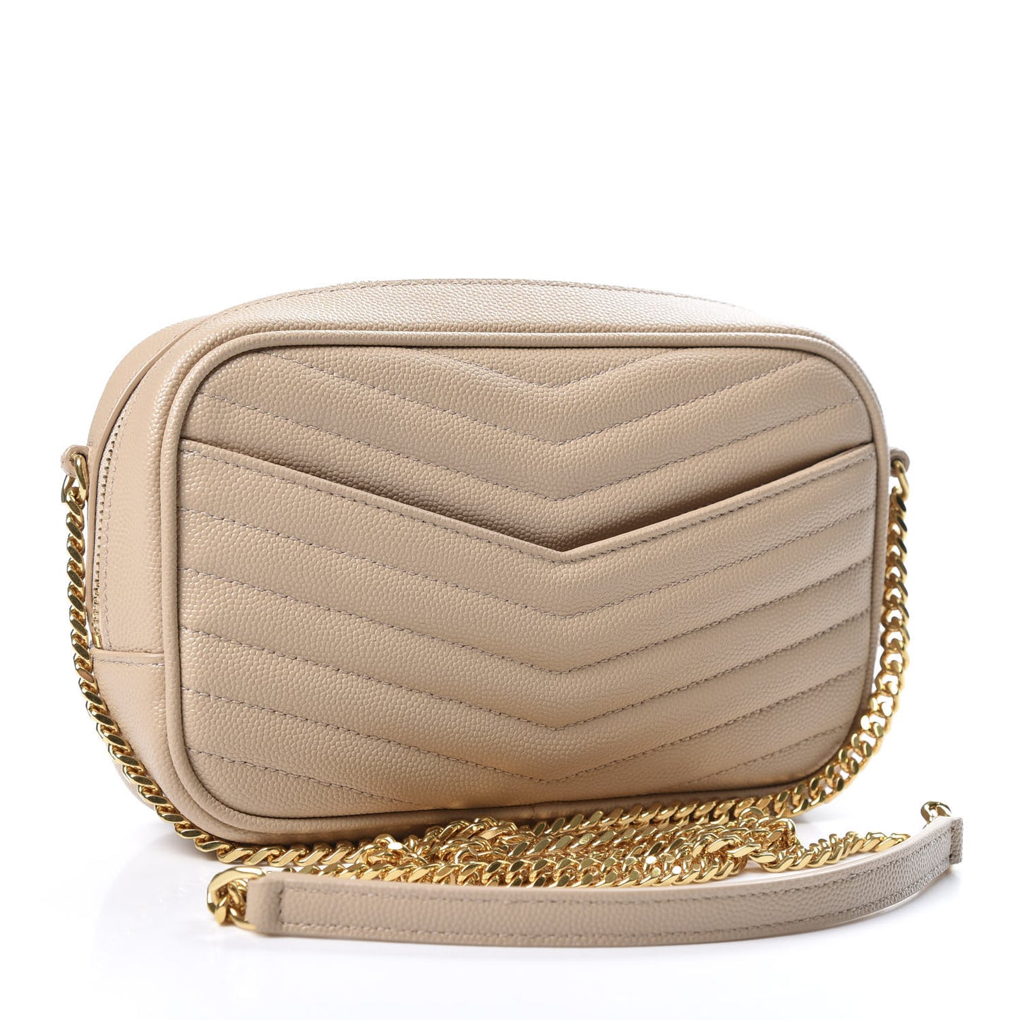 Grain De Poudre Matelasse Monogram Mini Lou Camera Bag New Powder