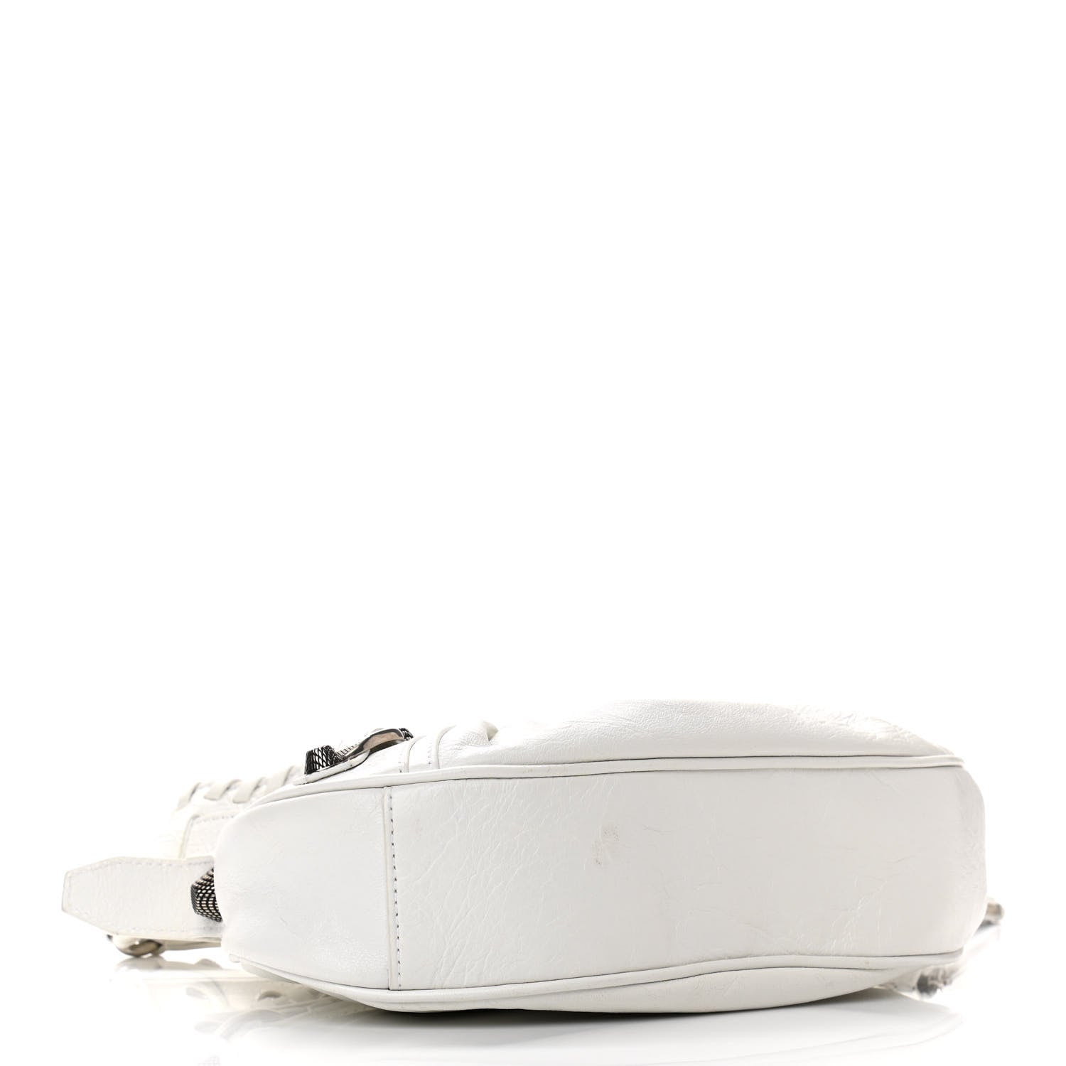 Balenciaga Agneau Arena Le Cagole Shoulder Bag XS Optic White 4 of 10