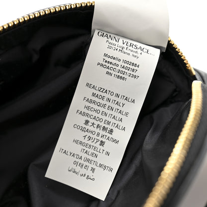 Versace Grained Calfskin Vanitas Medea Belt Bag Black 7 of 13