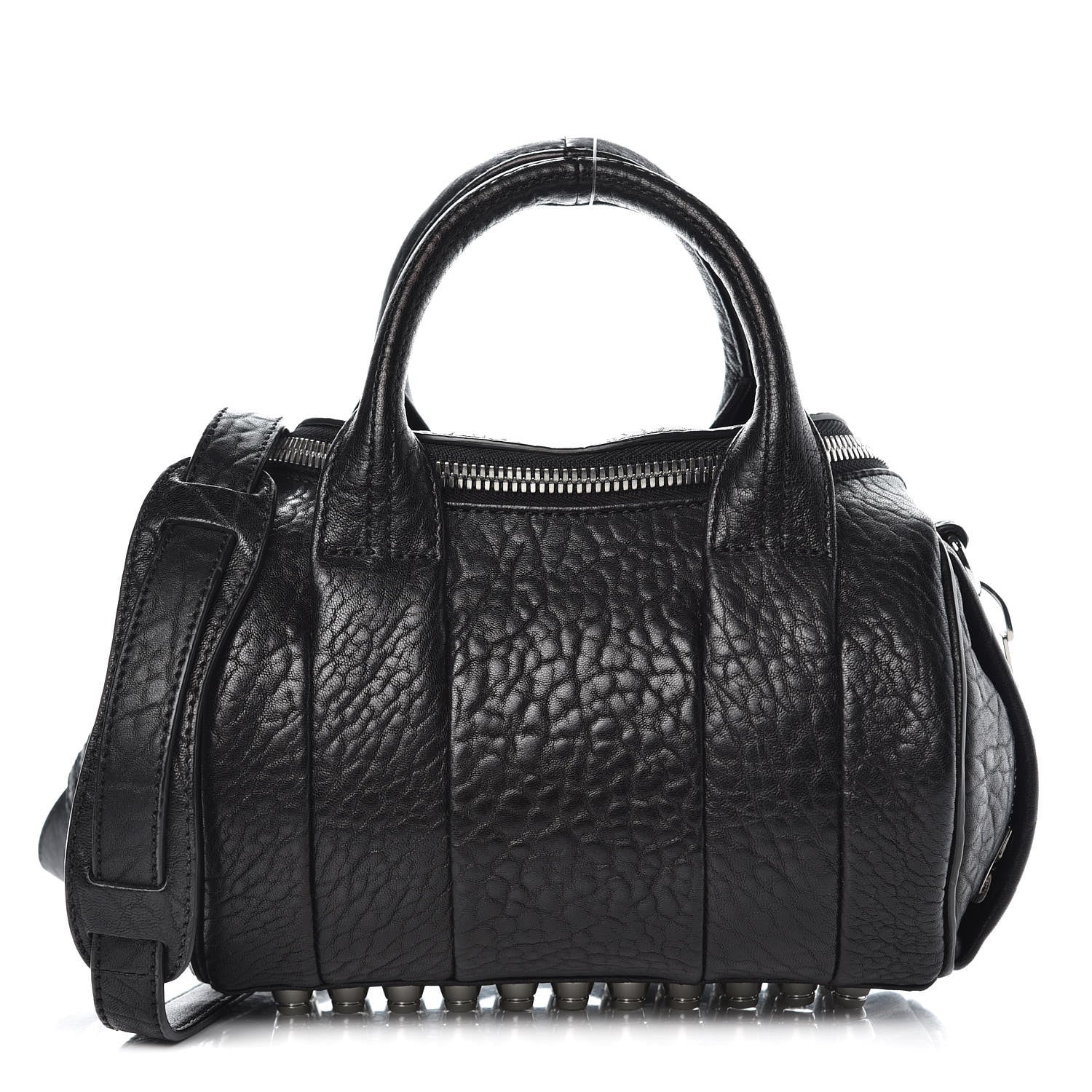 Alexander Wang Pebbled Lambskin Mini Rockie Black Rhodium Hardware 1 of 6
