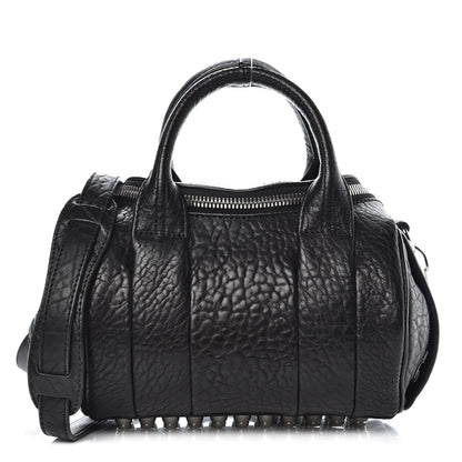 Alexander Wang Pebbled Lambskin Mini Rockie Black Rhodium Hardware 1 of 6