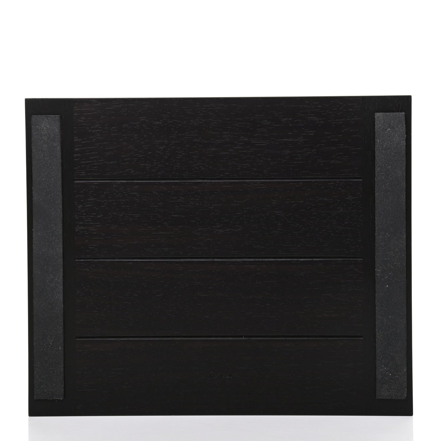 Hermes Mahogany Wood Smooth Taurillon Pleiade Mouse Pad Etoupe 3 of 5