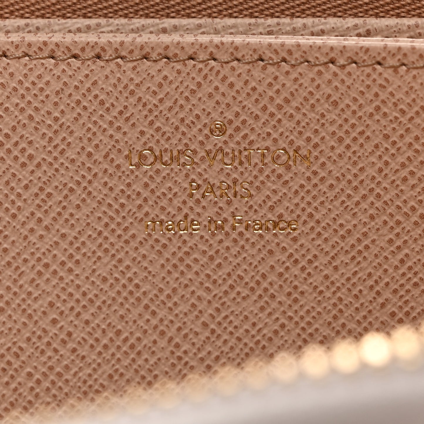 LOUIS VUITTON Monogram Dune Zippy Wallet