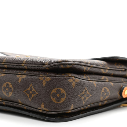Louis Vuitton Monogram Braided Pochette Metis Coquelicot 10 of 14