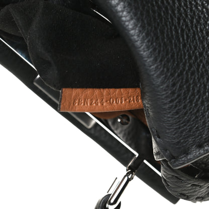 Fendi Cuoio Romano Selleria Bi-Color Mini Peekaboo Iconic Satchel Black Mou 8 of 14