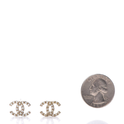 Chanel Pearl CC Earrings Light Gold 2 of 7