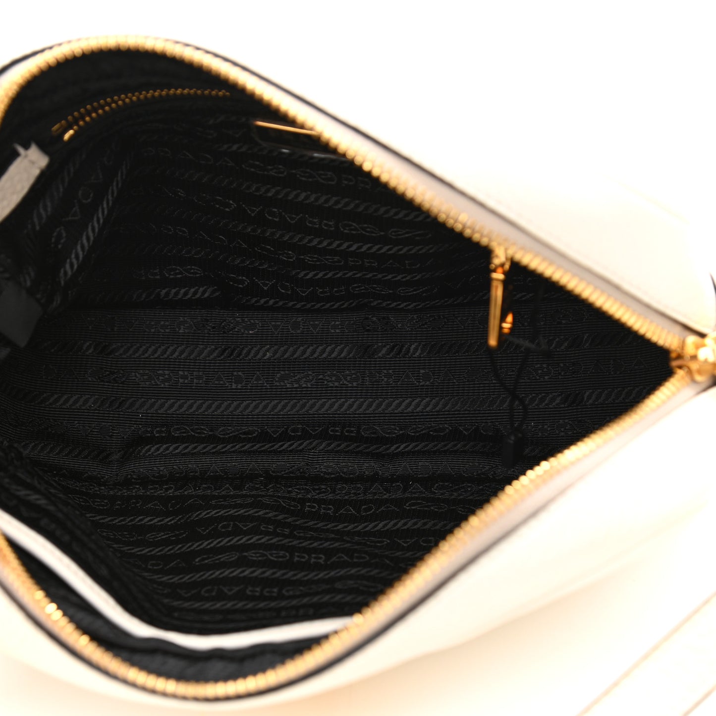 Vitello Phenix Camera Bag Bianco