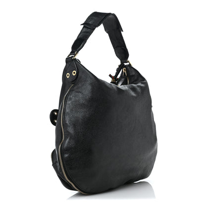 Gucci Calfskin Voyager Hobo Black 3 of 13