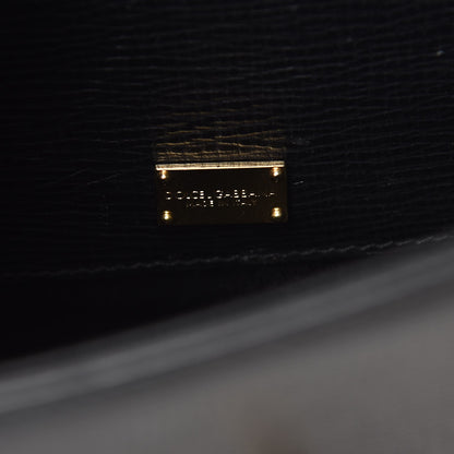 Dolce & Gabbana Dauphine Crystal Embellished Box Bag Black Multicolor 6 of 11