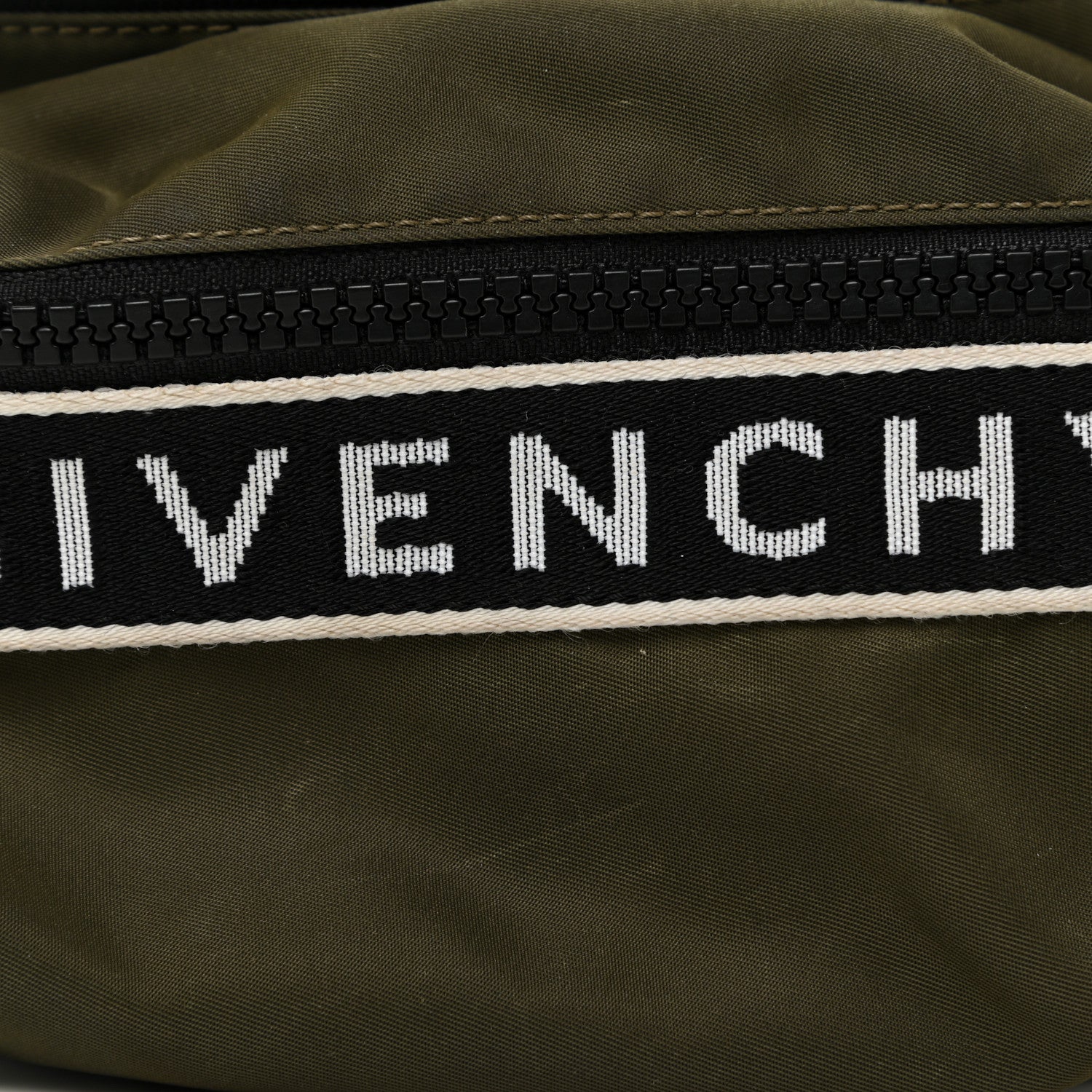 Givenchy Nylon Logo Belt Bag Khaki 8 of 17