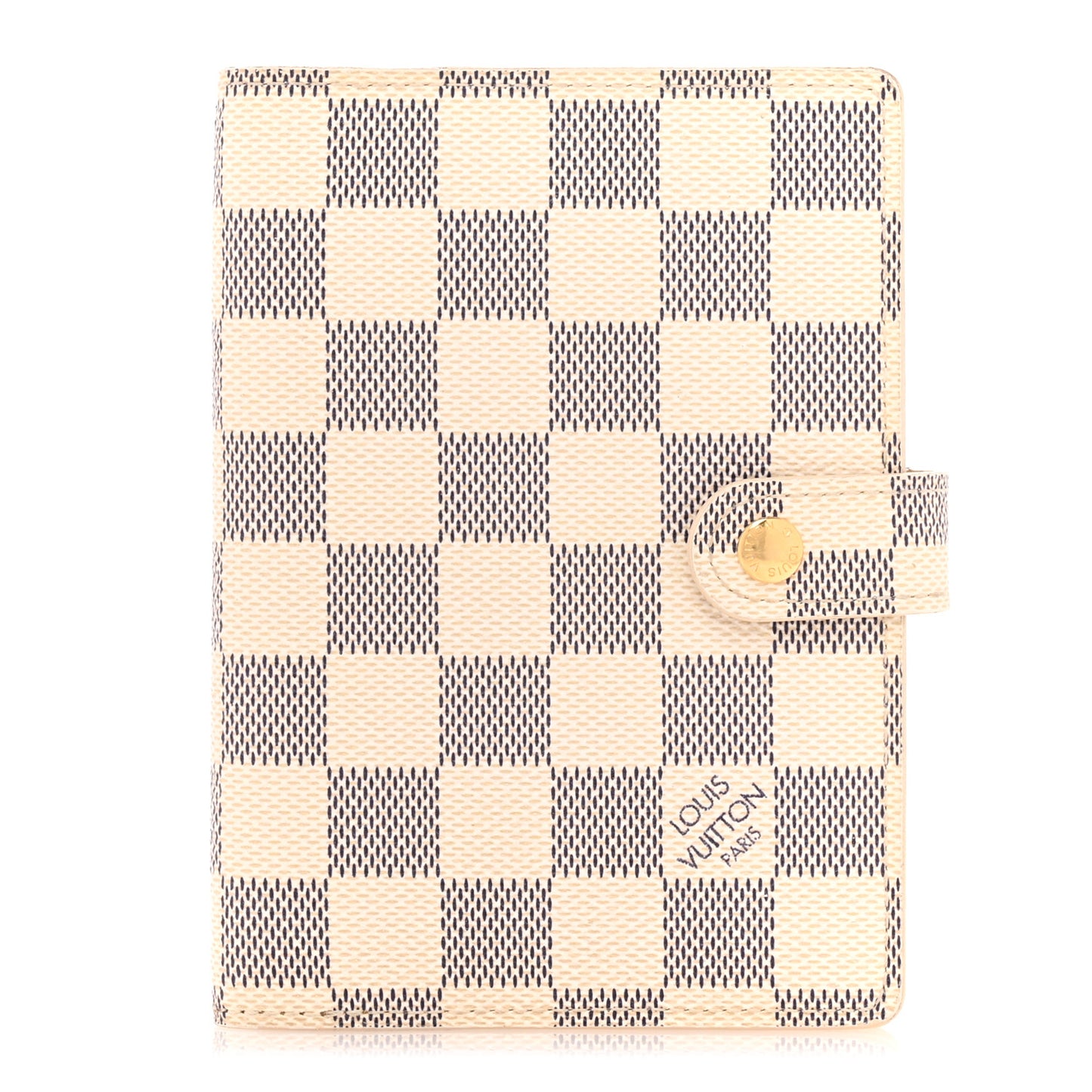 Damier Azur Small Ring Agenda Cover