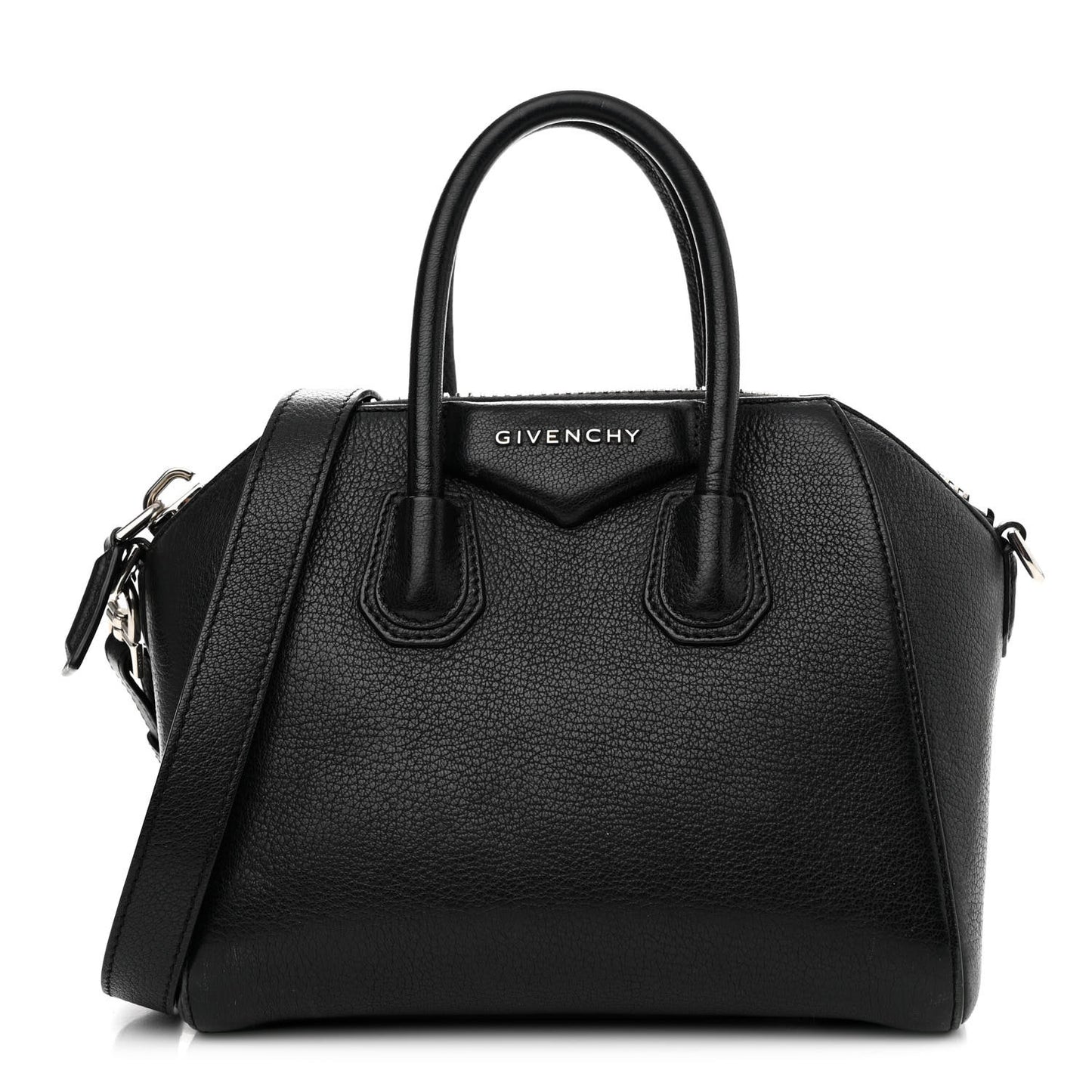 Sugar Goatskin Mini Antigona Black