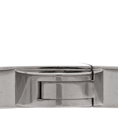 Cartier 18K White Gold Small LOVE Bracelet 19 5 of 6