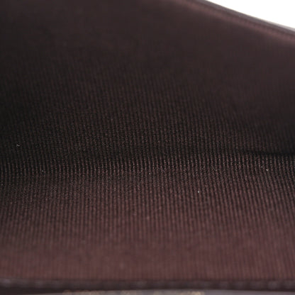 Chanel Caviar Quilted Boy Flap Card Holder Wallet Dark Brown 5 of 9