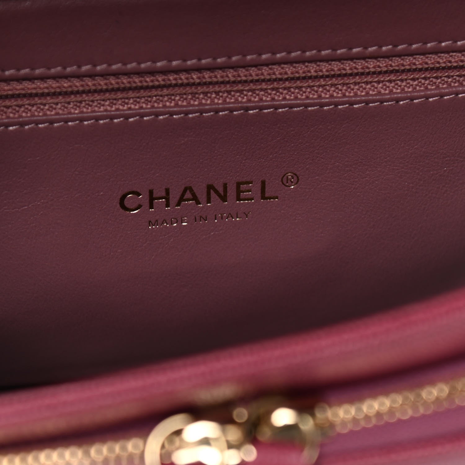 Chanel Caviar Quilted Medium Business Affinity Flap Burgundy 6 of 8