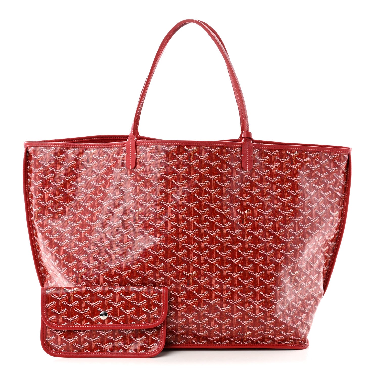 Goyard Goyardine Reversible Anjou GM Red 4 of 18