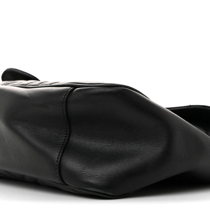 Gucci Calfskin Matelasse Large GG Marmont Shoulder Bag Black 10 of 15