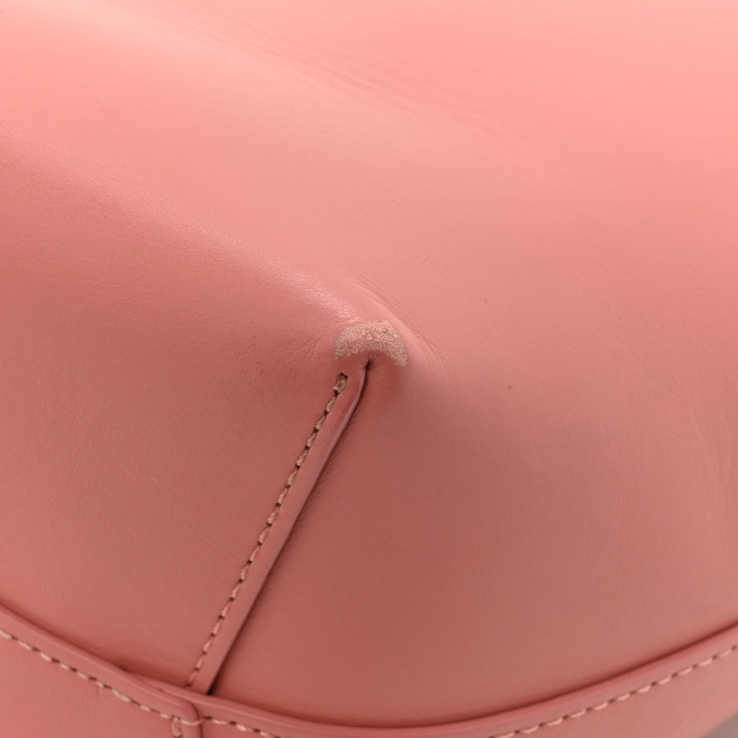 Mansur Gavriel Calfskin Mini Bucket Bag Blush 18 of 18