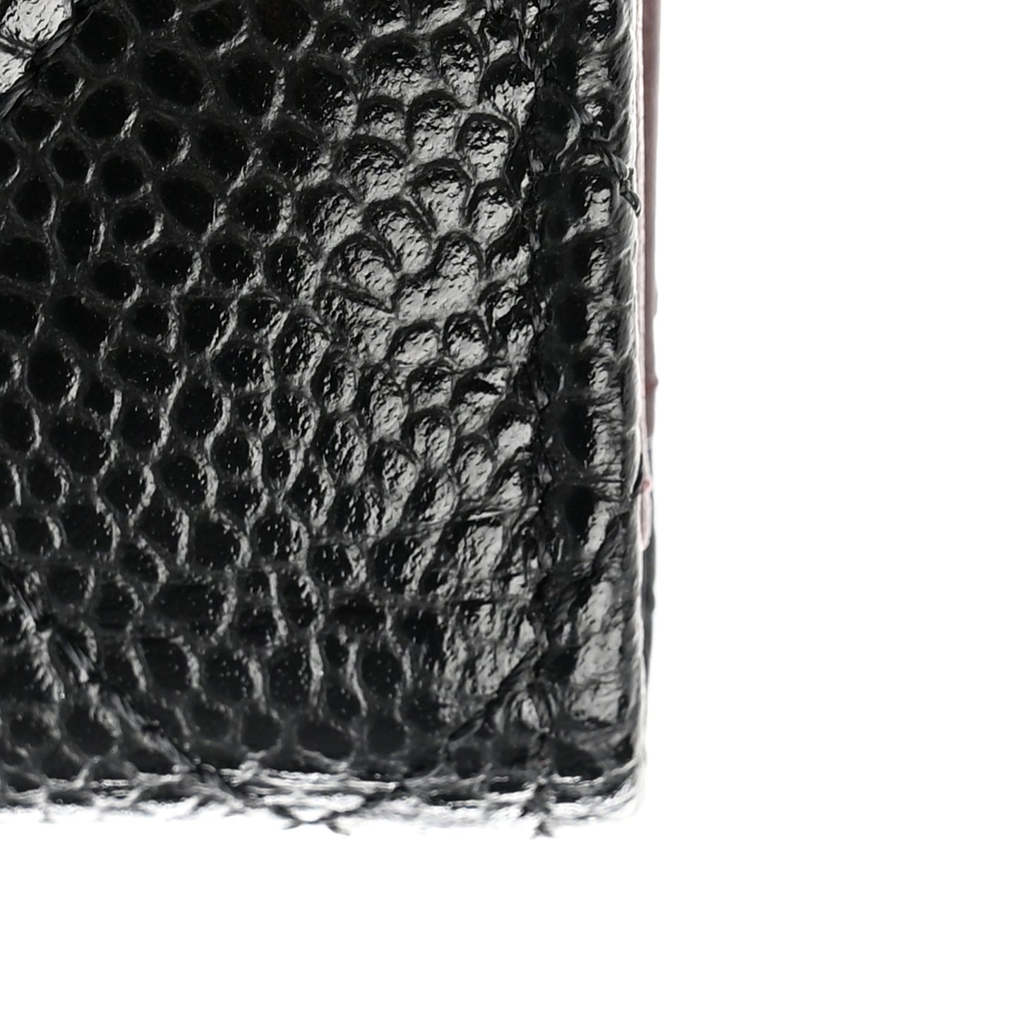 Caviar Quilted Compact Flap Wallet Black