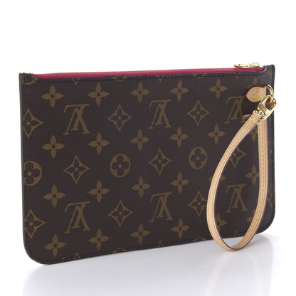 Louis Vuitton Monogram Neverfull MM GM Pochette Pivoine 3 of 10