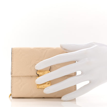 Louis Vuitton Empreinte Metis Compact Wallet Cream 2 of 9
