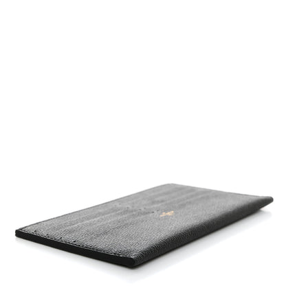 Louis Vuitton Calfskin Felicie Chain Wallet Card Holder Insert Black 4 of 6