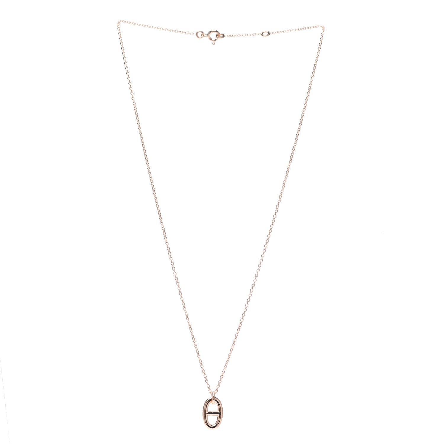 Hermes 18K Rose Gold PM Farandole Pendant Necklace 3 of 6