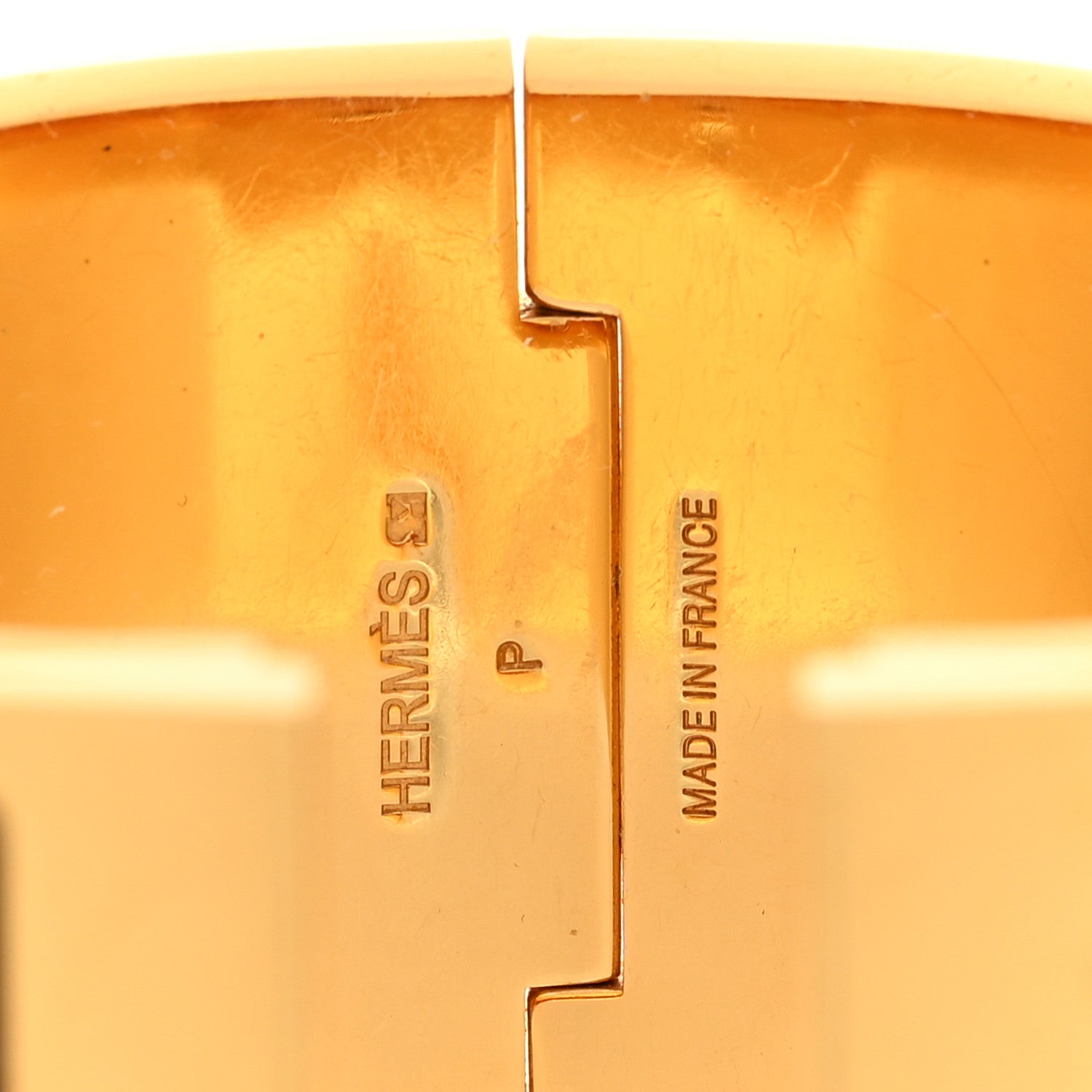 Hermes Enamel Extra Wide Clic Clac H Bracelet GM Black 4 of 4