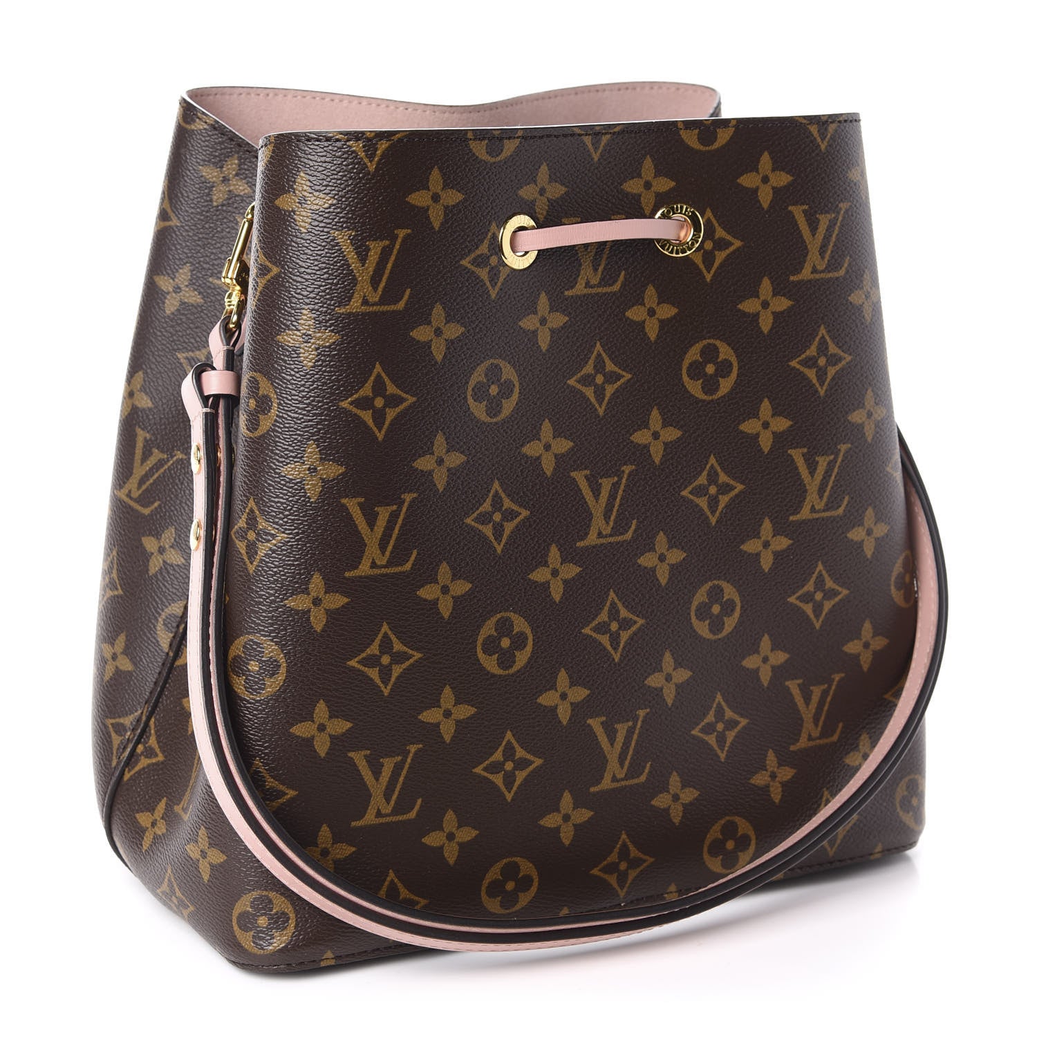 Louis Vuitton Monogram Neonoe MM Rose Poudre 3 of 10