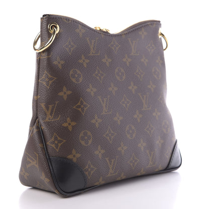 Louis Vuitton Monogram Odeon PM Black 2 of 9