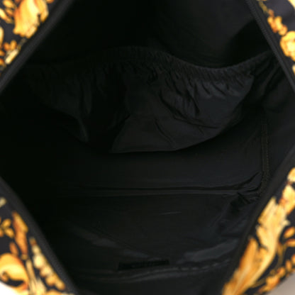Versace Nylon Baroque Diaper Bag Black 5 of 8