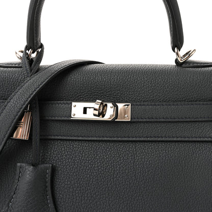 Hermes Togo Kelly Retourne 25 Gris Misty 7 of 9