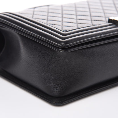 Chanel Lambskin Quilted New Medium Boy Flap Black 8 of 14