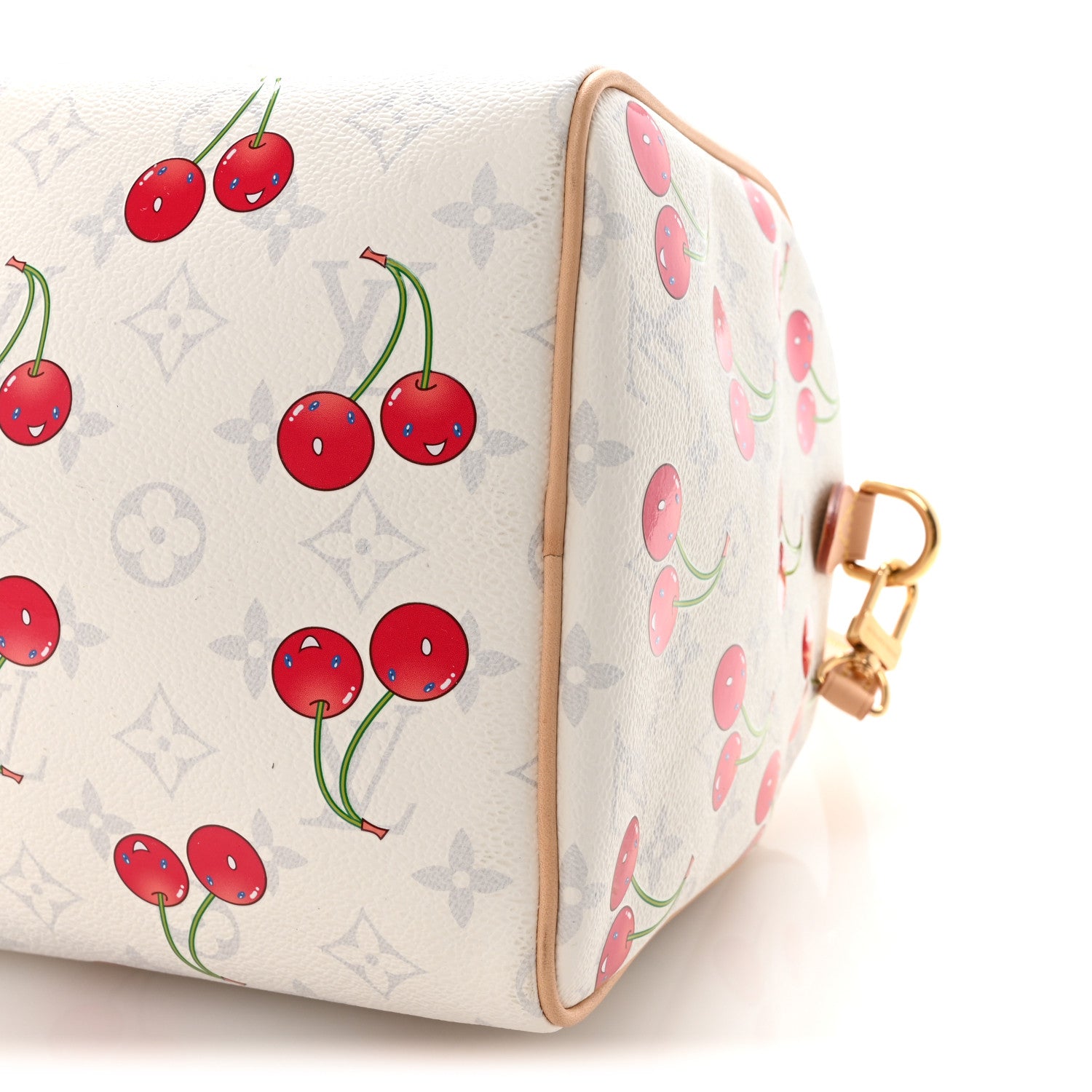 Louis Vuitton LV X TM Monogram Cerises Speedy Soft Bandouliere 30 9 of 9