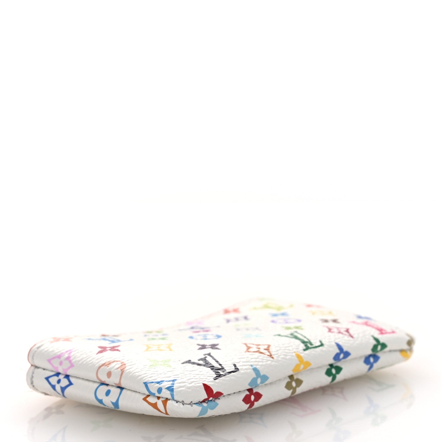 Louis Vuitton LV X TM Monogram Multicolor Key Pouch White 5 of 8