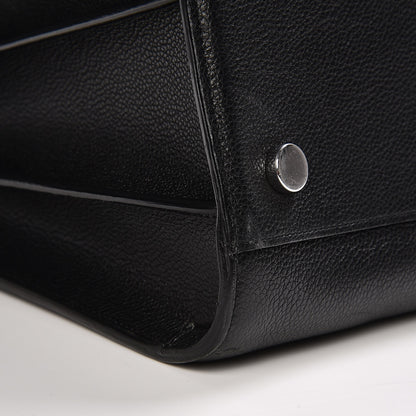 Saint Laurent Grained Calfskin Large Sac De Jour Carryall Black 12 of 18