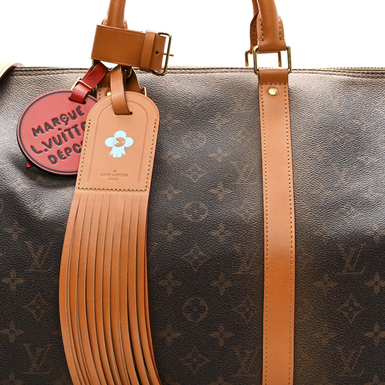 Louis Vuitton Monogram Dust Keepall Bandouliere 50 6 of 8