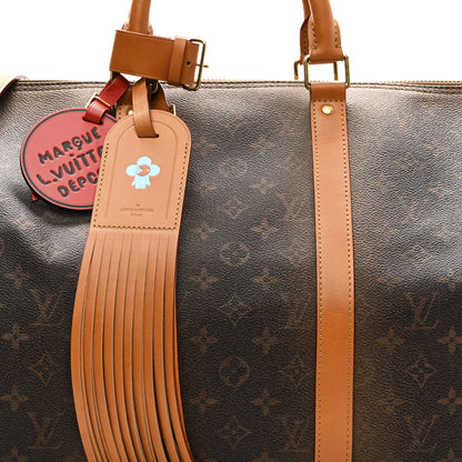 Louis Vuitton Monogram Dust Keepall Bandouliere 50 6 of 8