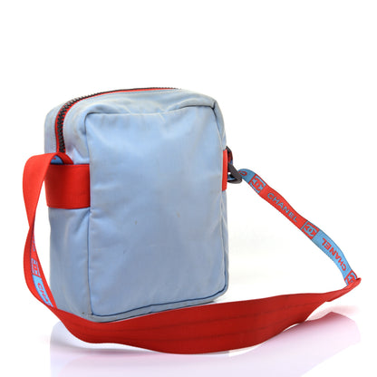 Chanel Nylon Sport Crossbody Blue Red 3 of 11