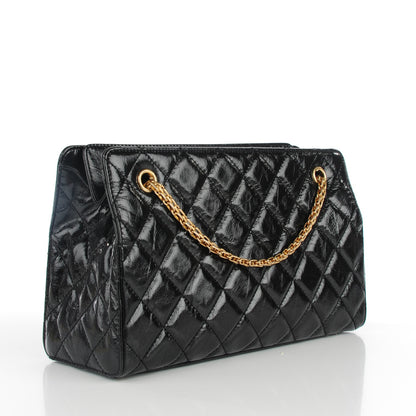 Chanel Aged Calfskin Quilted Medium 2.55 Reissue Tote Black 3 of 7