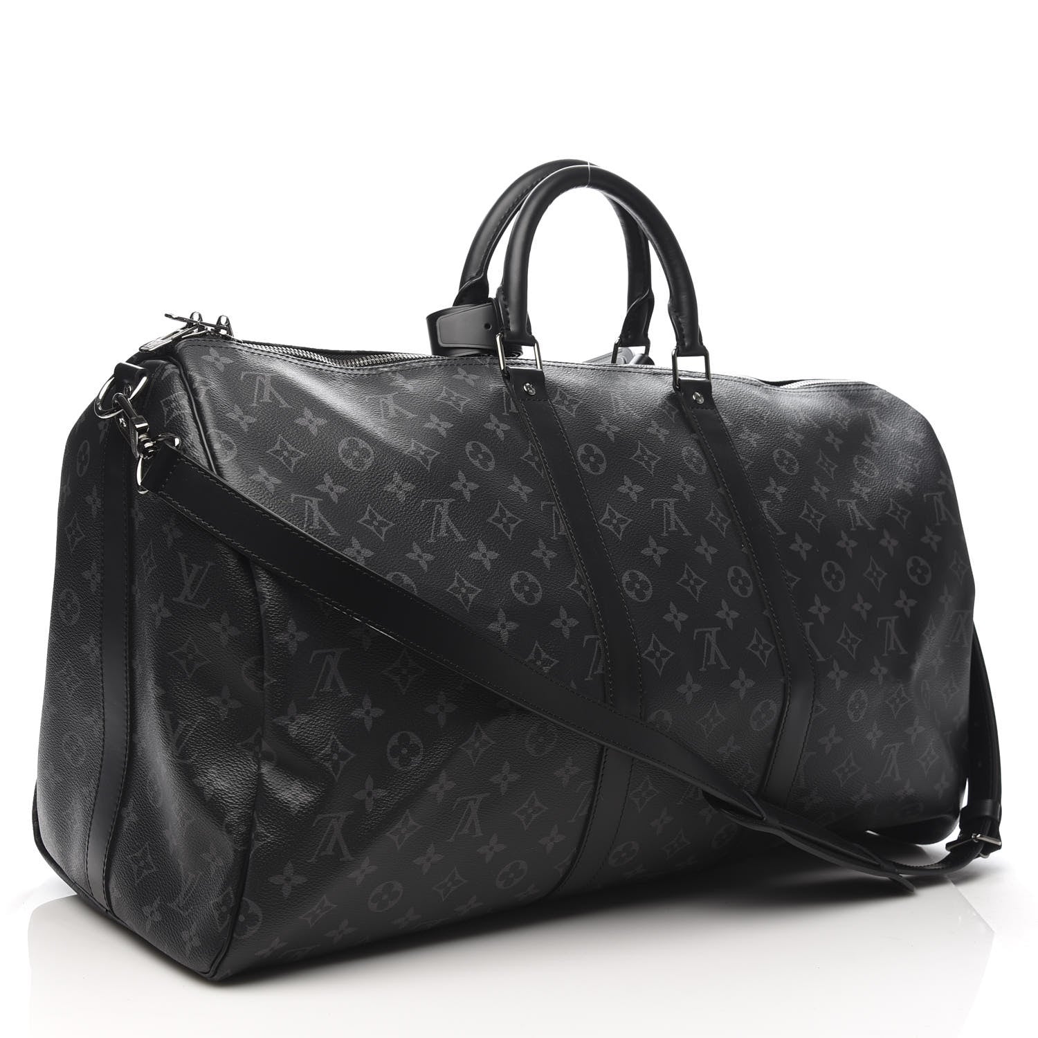Louis Vuitton Monogram Eclipse Keepall Bandouliere 55 2 of 10